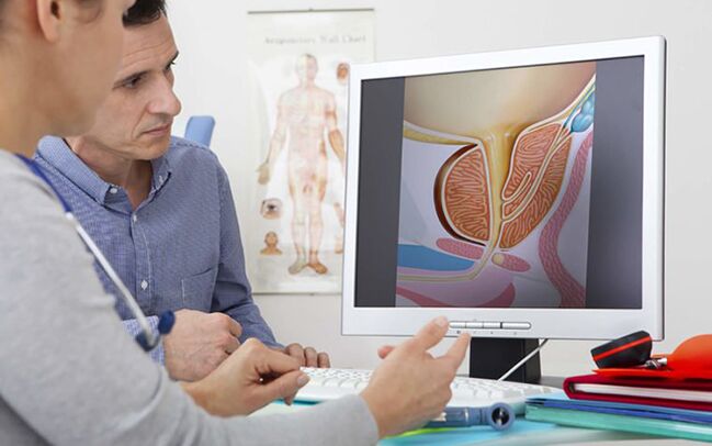 Ante los primeros síntomas de prostatitis, debe consultar inmediatamente a un médico.